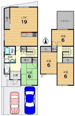 ���s�{���s�s������匴�쐼�|�̗���1���ڂ̒��Ãe���X�n�E�X�̊Ԏ��}