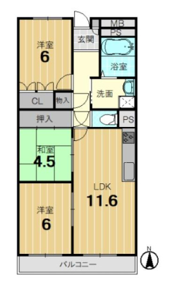 京都府京都市右京区梅津南広町 41-2の中古マンションの画像