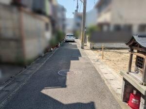 ���s�{���s�s����������M�\���̐V�z��ˌ��Ă̑O�ʓ��H�܂ތ��n�ʐ^