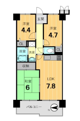 ���s�{���s�s�E����R�m���c�� 40-1�̒��Ã}���V�����̊Ԏ��}