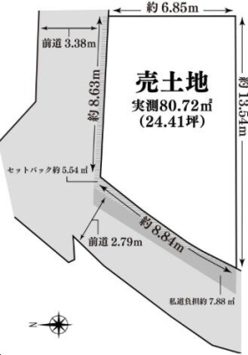 ���s�{���s�s�E����R�m���r�ؒ��̓y�n�̊Ԏ��}