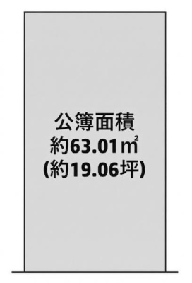 京都府京都市右京区太秦奥殿町の土地の間取り